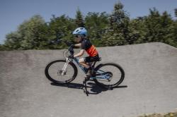 Force AKITA modrá dětská cyklistická přilba POUZE XS-S 48-54 cm (VÝPRODEJ)