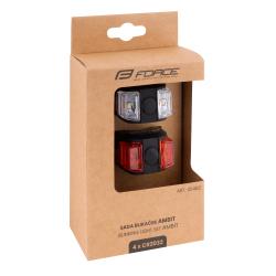 Force Blikačky sada AMBIT batériové, predné + zadné