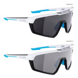 Force APEX bílo-šedé kontrastní+fotochrom.sklo - cyklistické brýle
