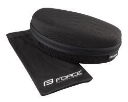 Force ARCADE bílo-černé cyklistické brýle - černá polarizační skla