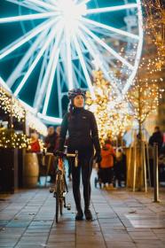 Force ARROW LADY černá dámská softshellová cyklobunda POUZE M (VÝPRODEJ)