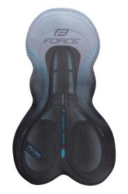 Force B51 černo-fluo cyklokraťasy se šráky a vložkou