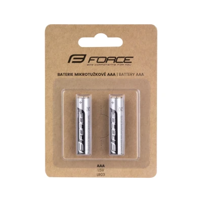 Force Baterie mikrotužkové AAA / 1,5V 1 x 2 ks