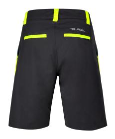Force BLADE MTB černo-fluo cyklokraťasy s odnímatelnou vložkou
