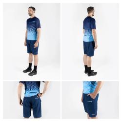 Force BLADE MTB tm.modré cyklokraťasy