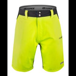 Force BLADE MTB černo-fluo cyklokraťasy s odnímatelnou vložkou Force BLADE MTB černo-fluo cyklokraťasy s odnímatelnou vložkou