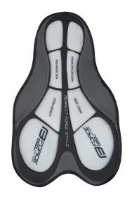 Force BLADE MTB červené šortky s odnímatelnou vložkou