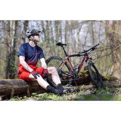 Force BLADE MTB červené šortky s odnímatelnou vložkou
