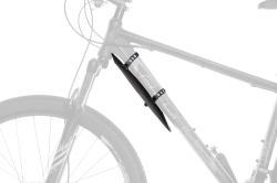 Force čierny blatník plast pod rám + gumový úchyt