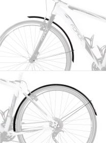 Force Blatníky Force48 Aluflex ECO trekking+vzpěry, črn.