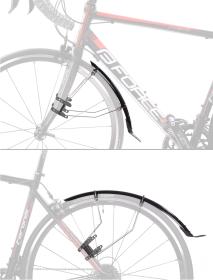 Force Blatníky WIN42 Aluflex 28 + vzpery, čierny