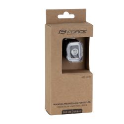 Force Blikačka přední/zadní FLEA 200LM USB, černá