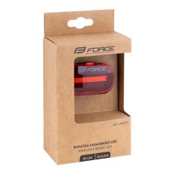 Force Blikačka zadní COB 15chip diod + baterie