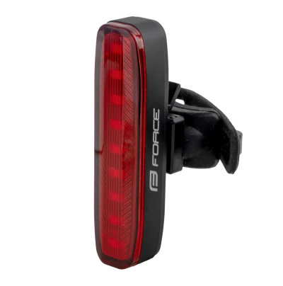 Force Blikačka zadní PIPE 50 LM, 9x LED, USB