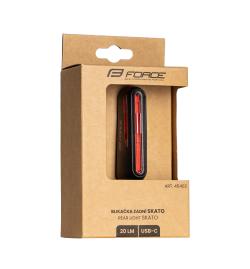 Force Blikačka zadná SKATO 20LM, 20 x LED, USB