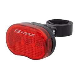 Force Blikačka zadní TRI 3LM 3 LED, baterie