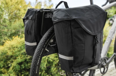 Force Brašna-dvojbrašna zadní HAUL, černá 2x8 l
