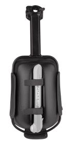 Force Taška pod sedlo CRUST s držiakom, čierna