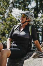 Force BRAVE LADY černé dámské kraťasy s vložkou POUZE XL (VÝPRODEJ)