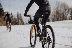 Force BRIGHT černé cyklokalhoty se šráky bez vložky POUZE L (VÝPRODEJ)