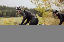 Force BRIGHT LADY čierne dámske cyklonohavice so šrákami bez vložky