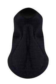 Force BRIGHT čierne 3/4 cyklonohavice so šrákmi a vložkou