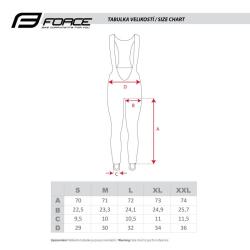Force BRISK LADY dámské cyklokalhoty bez vložky POUZE M (VÝPRODEJ)