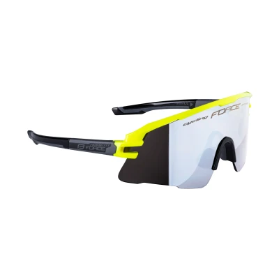 Force AMBIENT fluo-šedé, černá zrc. skla cyklistické brýle