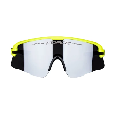 Force AMBIENT fluo-šedé, černá zrc. skla cyklistické brýle