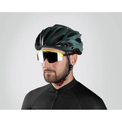 Force AMBIENT fluo-šedé, černá zrc. skla cyklistické brýle