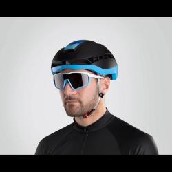 Force APEX, bielo-sivé, čierne sklá cyklistické okuliare