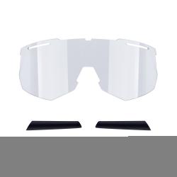 Force ATTIC fialovo-modré cyklistické brýle - modré zrc. sklo