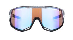 Force ATTIC šedo-černé cyklistické brýle - růžové kontrast.sklo