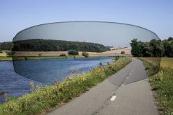 Force CREED čierno-červené, červené revo sklá cyklistické okuliare