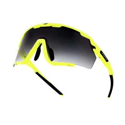 Force CYCLONE černo-fluo cyklistické brýle,černé přechod. sklo Force CYCLONE černo-fluo cyklistické brýle,černé přechod. sklo