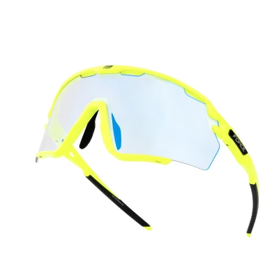 Force CYCLONE černé-fluo cyklistické brýle, modré fotochromatické sklo Force CYCLONE černé-fluo cyklistické brýle, modré fotochromatické sklo