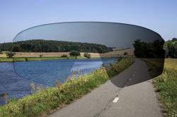 Force ELECTRA bílé cyklistické brýle - fotochromatické sklo