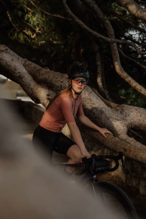 Force ENIGMA PRO černé mat,fialové zrc. sklo - cyklistické brýle