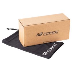 Force EPIC bílé, černé zrc. sklo - cyklistické brýle