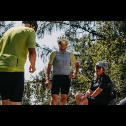 Force EPIC bílé, žluté zrc. sklo - cyklistické brýle