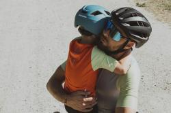 Force EPIC čierne, modré fotochromatické sklo - cyklistické okuliare