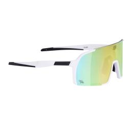 Force GLARE bílé, žluté zrc. sklo cyklistické brýle