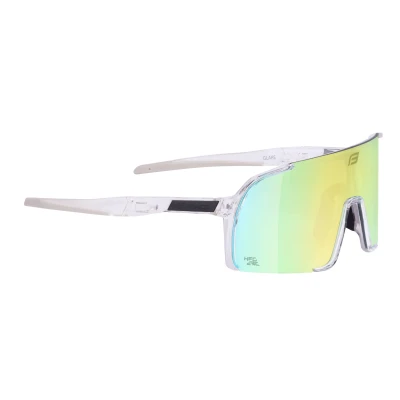 Force GLARE transparentní, žluté zrc. sklo - cyklistické brýle