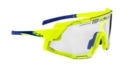 Force GRIP fluo cyklistické brýle - fotochromatická skla + šátek Force