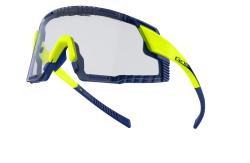 Force GRIP fluo cyklistické brýle - fotochromatická skla + šátek Force