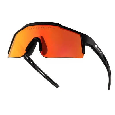 Force NITRO junior černé brýle - červené zrc. sklo Force NITRO junior černé brýle - červené zrc. sklo