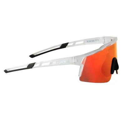 Force NITRO junior transparent brýle - červené zrc. sklo
