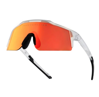 Force NITRO junior transparent brýle - červené zrc. sklo