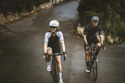 Force SONIC šedo-černé cyklistické brýle - černá zrc. skla