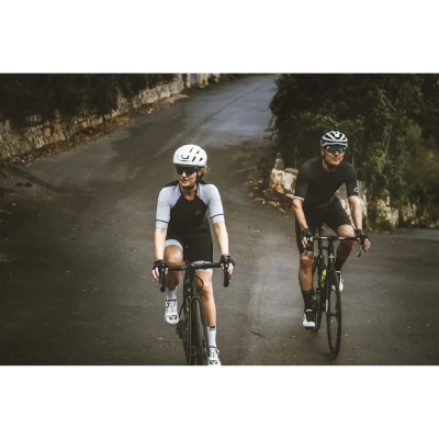 Force SONIC šedo-černé cyklistické brýle - černá zrc. skla